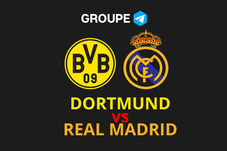 Lien telegram dortmund vs real madrid stream gratuit